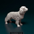 Miniatura Cavalier King Charles Spaniel - Pintura Personalizada ou Cor única - Estátua de Cachorro Impressão 3D - comprar online
