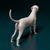 Miniatura Dálmata - Pintura Personalizada ou Cor única - Estátua de Cachorro Impressão 3D - Universo3d