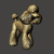 Miniatura Poodle - Estátua de Cachorro Decorativo Impressão 3D