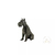 Miniatura Schnauzer Low Poly - Estátua de Cachorro Decorativo Impressão 3D
