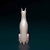 Miniatura Doberman - Pintura Personalizada ou Cor única - Estátua de Cachorro Impressão 3D - Universo3d