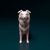 Miniatura Border Collie - Pintura Personalizada ou Cor única - Estátua de Cachorro Impressão 3D