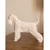 Miniatura Schnauzer Low Poly - Estátua de Cachorro Decorativo Impressão 3D