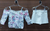 Conjunto bata com borboletas e short saia INFANTI - comprar online