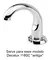 Canopla com Sensor para Torneira Deca Bivolt Cromada - Cód. 4124.012 - comprar online