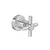 Acabamento Deca Izy Pequeno para Registro 1/2", 3/4" e 1" Cromado - Cód. 4900.C37.PQ