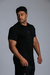 CAMISETA RAGLAN NEW SIGN PRETA - Bulking Revenda