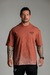 CAMISETA OVERSIZED TRAINING TERRACOTA - loja online