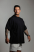 CAMISETA HIGH OVERSIZED UNITY PRETA na internet