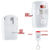 Kit Sensor Alarme Sem Fio com 2 Controles na internet