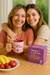 Caneca Porcelana Personalizada Mãe Chá Café 350ml - Mãe Rosa/Rosa Florida na internet