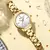 Relógio Femenino Quartz Fashion e Casual - Elegância e Conforto no Seu Pulso - MIXSHOPMIL
