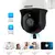 ASECAM 8MP 4K Câmera de Segurança PTZ Zoom 30x óptica Onvif h.265 POE áudio na internet