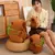 Pelúcia Macio Capivara com Mochila de Tartaruga - comprar online