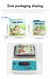 Montessori 3D Books, livro de pano macio