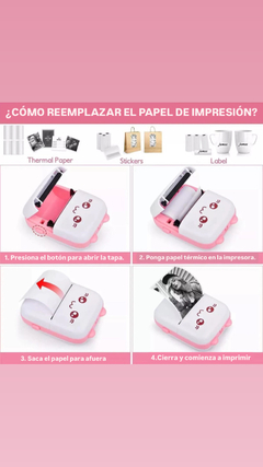 MINI IMPRESORA PORTÁTIL TERMICA - Shopitarg