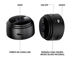 Camara De Seguridad Mini Espía A9 Vision Nocturna Batería en internet