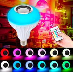 FOCO PARLANTE MUSICAL CON LUCES + CONTROL REMOTO en internet