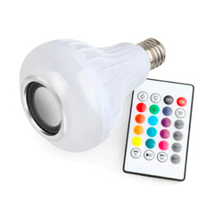 FOCO PARLANTE MUSICAL CON LUCES + CONTROL REMOTO