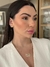 Conjunto Folheado Ouro 18K Inspiração V Cravejada com Zircônia