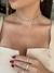 Colar Folheado Ouro 18K Zircônia