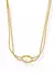 Choker Folheado a Ouro 18k Nó - comprar online