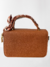 Bolsa pequena Lary Caramelo com lenço na internet