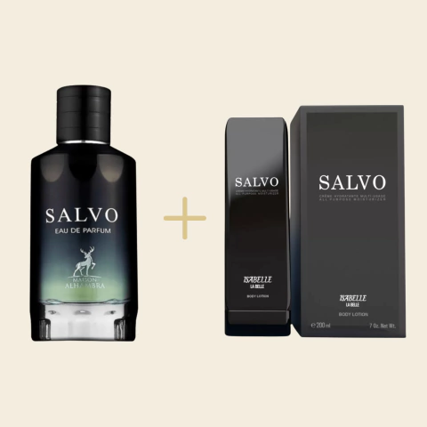 Kit Salvo 100ml + Hidratante Isabelle la Belle - Ref Olfativa Sauvage