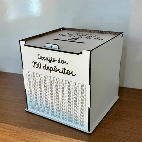 Cofre Desafio 250 Depósitos - comprar online