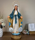 Nossa Senhora das Graças com Medalha Barroco 60cm Resina (C/ Auréola)