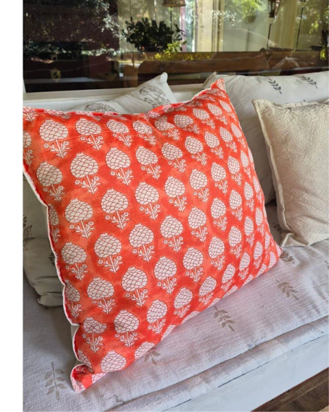Almohadón Jaipur Naranja