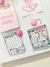 Prendedor de Papel Binder Clips Love Dreamy Holic 6 unidades TRIS na internet