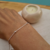 Pulsera torzada bolitas plata 925 - comprar online