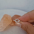 Anillo del beso piedra plata 925 - comprar online