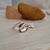 Anillo zigzag ajustable plata 925