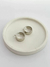 Argollas Cuba Acero Plateado - comprar online