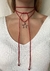 Choker Estrella chiquita rojo - comprar online