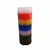 Vela de 21 dias - 7 Linhas com fundo marrom
