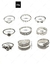 Anillos Leaf Flower - comprar online