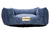 Cama Quadrada para Cachorro ou Gato Luppet Luxo Azul Petróleo Tamanho:G (LP8801 - Virtualiza