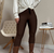 Calça Montaria Marrom Flanelada