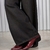 Jean wide leg choco-negro en internet
