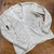 Saco lana calado botones - comprar online