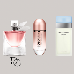 La Vie Est Belle + 212 Vip Rose + Light Blue