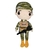 Peluche con uniforme de soldado