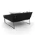 Chaise Quadrada Corda Náutica - comprar online