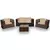 Conjunto Quadrado Fibra Sintética