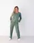 Blusa Botões Malha de Viscose - Verde na internet