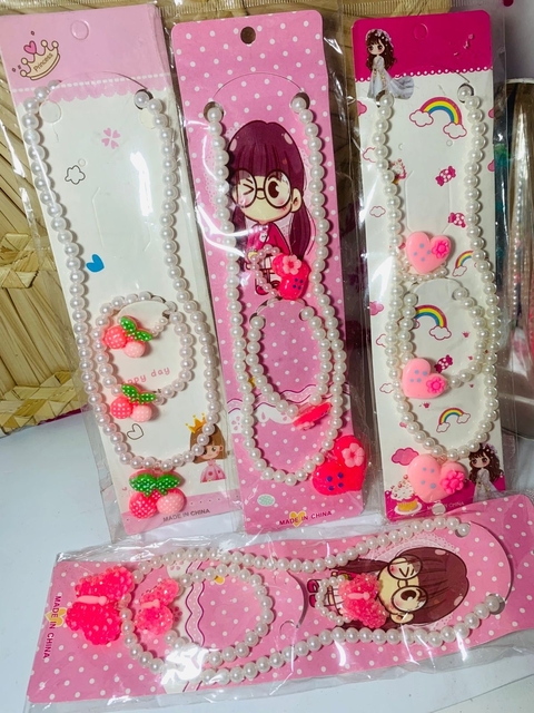 KIT COLAR, PULSEIRA E ANEL