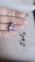 Conjunto em Ouro 18k, Kunzita e Diamantes - comprar online
